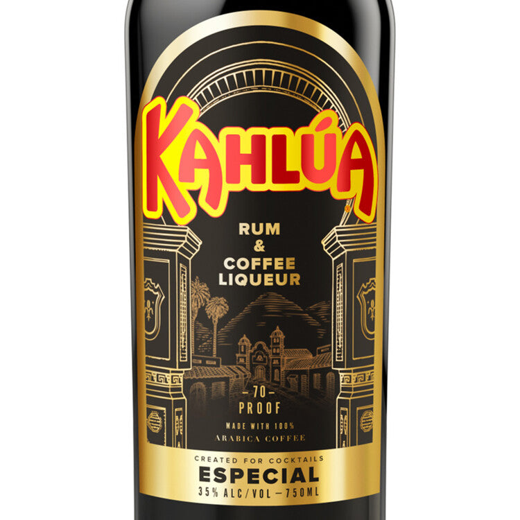 Kahlua Coffee Liqueur Especial 70 - 750ML - Front Label