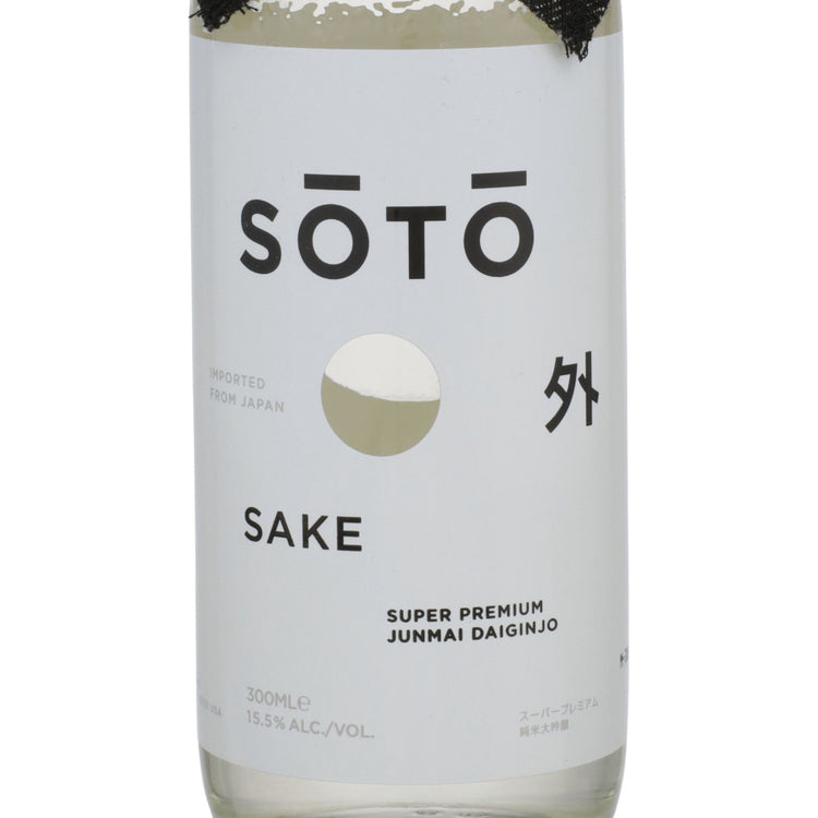 Soto Junmai Daiginjo Sake Super Premium - 300ML - Front Label