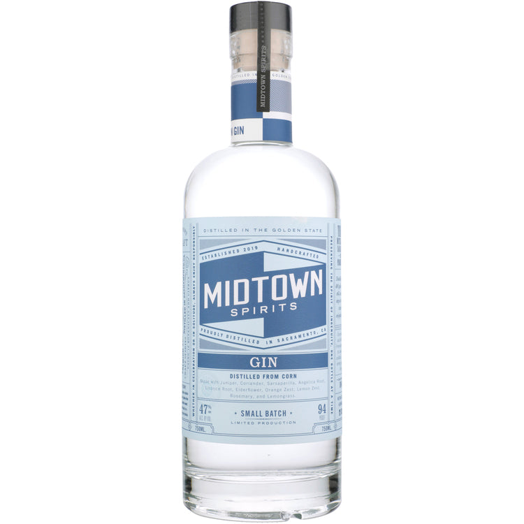 Midtown Spirits Dry Gin Small Batch 94 - 750ML - Front