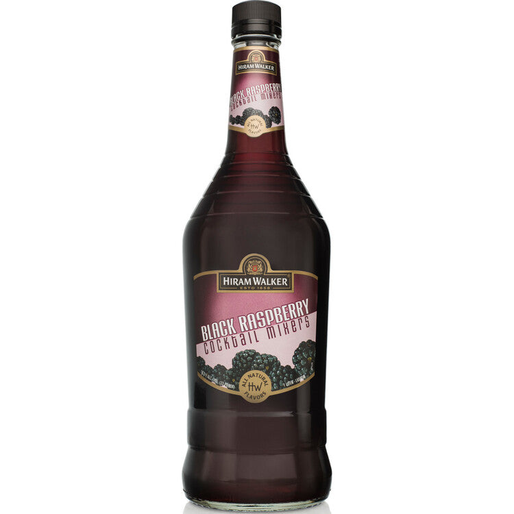 Hiram Walker Black Raspberry Liqueur 33 - 1.0L - Front