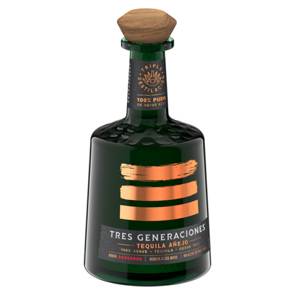 Tres Generaciones Tequila Anejo 80 - 750ML - Front Label