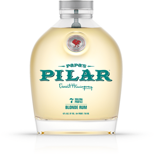 Papa's Pilar Blonde Rum 7 Solera Profile 84 - 100ML - Front