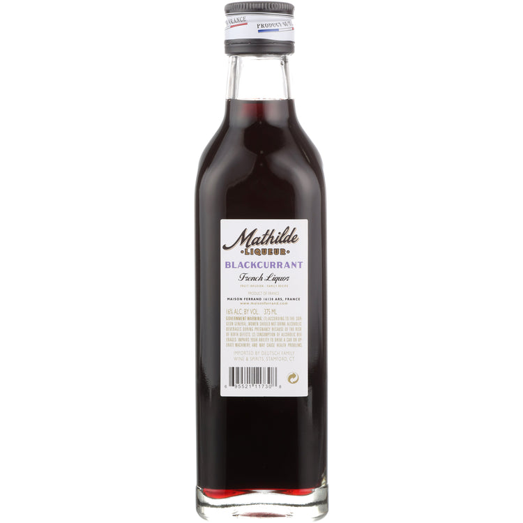 Mathilde Creme De Cassis De La Saintonge 32 - 375ML - Back