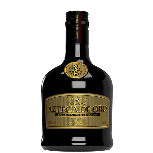 Azteca De Oro Brandy Solera Reservada 80 - 700ML - Front