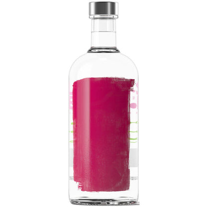 Absolut Raspberry Flavored Vodka Raspberri 76 - 750ML - Back