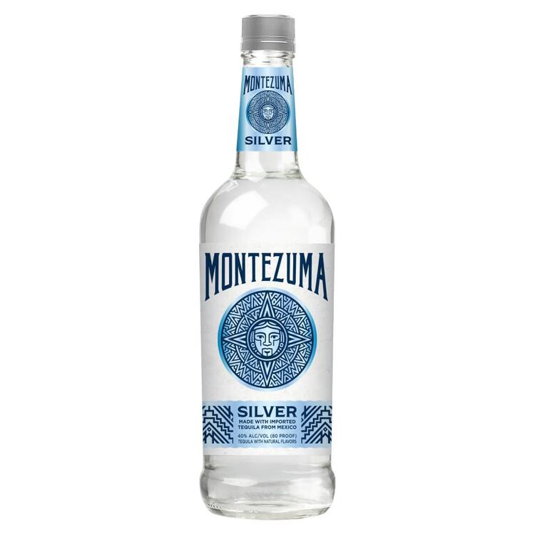Montezuma Tequila White 80 - 750ML - Front