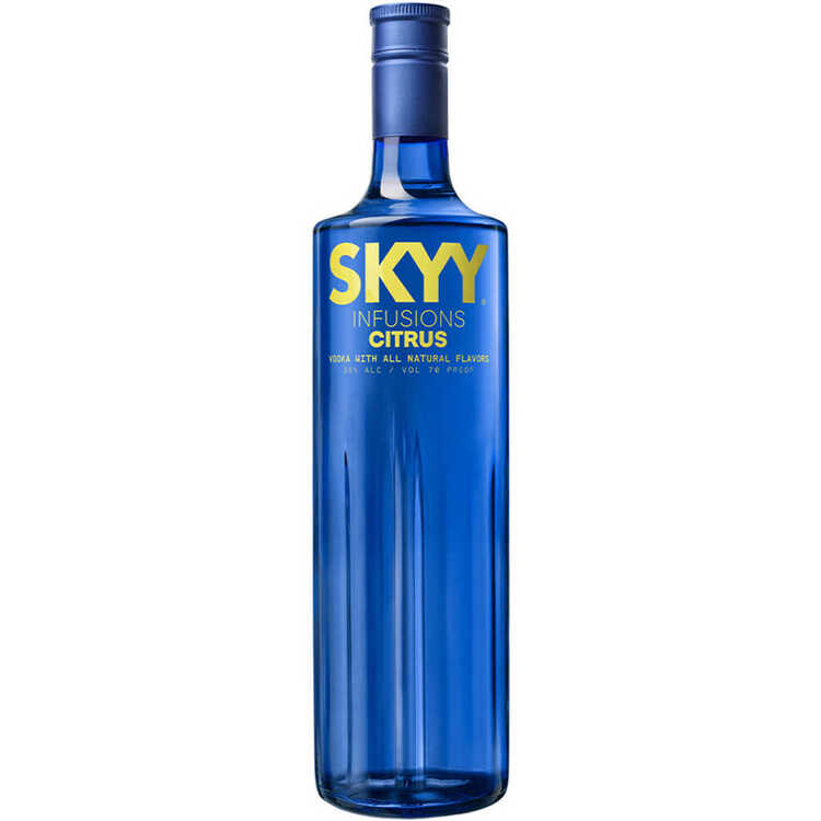 Skyy Citrus Flavored Vodka Infusions 70 - 1.0L - Front