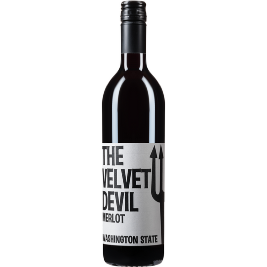 Charles Smith Wines Merlot The Velvet Devil Washington - 750ML - Front