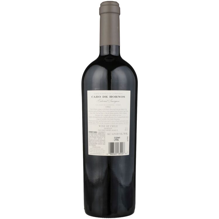 Cabo De Hornos Cabernet Sauvignon Cachapoal Valley 2019 Wood Box - 750ML