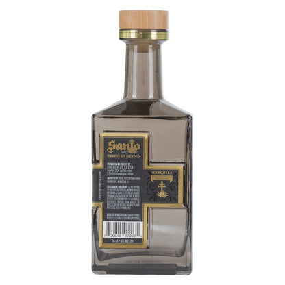 Santo Mezcal Mezquila Fino 80 - 750ML - Back