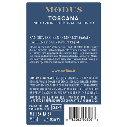 Ruffino Toscana Rosso Modus 2021 - 750ML
