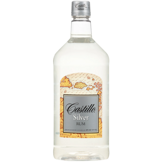 Castillo Silver Rum 80 - 1.75L - Front