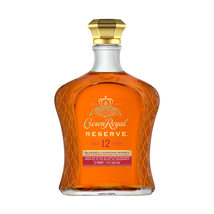 Crown Royal Canadian Whisky Reserve 12 Yr 80 - 1.75L - Front