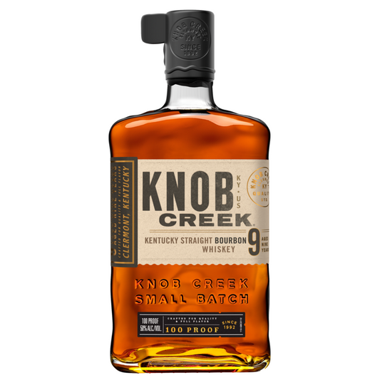 Knob Creek Straight Bourbon Small Batch 9 Yr 100 - 750ML - Front