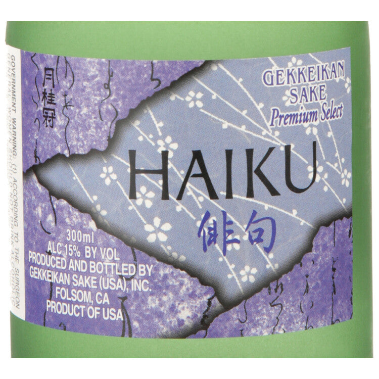Gekkeikan Haiku Tokubetsu - 300ML - Front Label