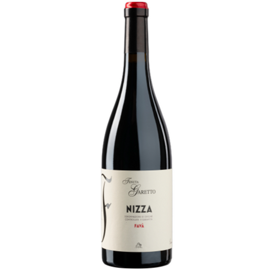 Tenuta Garetto Nizza Fava 2020 Wood Box - 750ML - Front