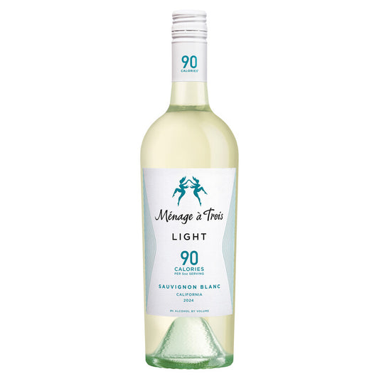 Menage A Trois Sauvignon Blanc Light California - 750ML - Front