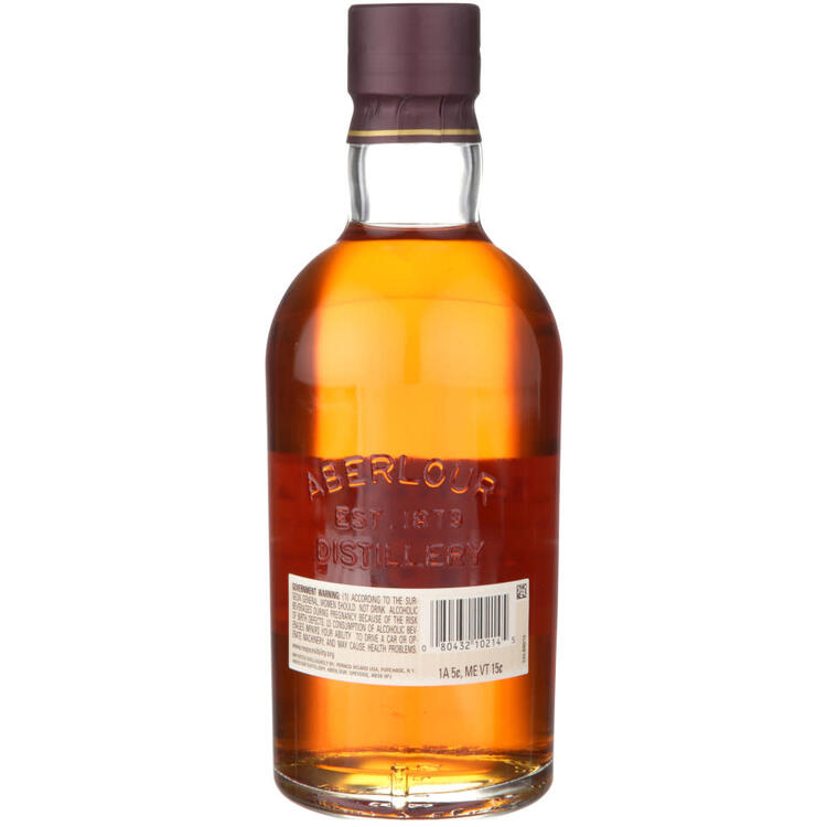 Aberlour Single Malt Scotch Double Cask Matured 12 Yr 80 - 750ML - Back