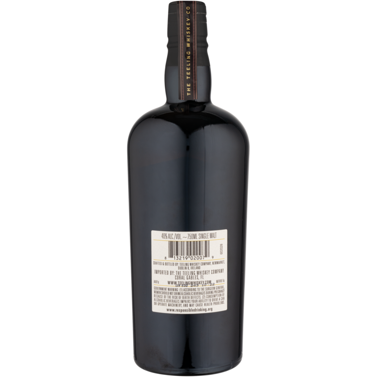 Teeling Single Malt Irish Whiskey Teeling Single Malt 92 - 750ML - Back