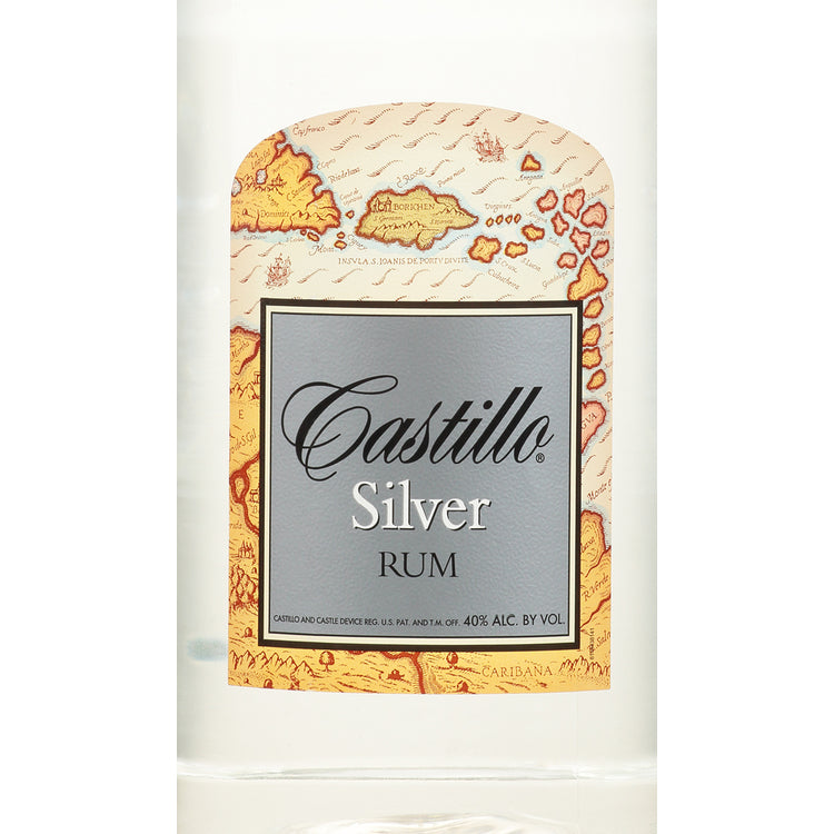 Castillo Silver Rum 80 - 1.75L - Front Label