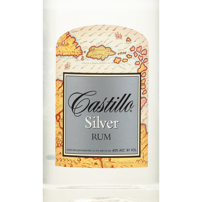 Castillo Silver Rum 80 - 1.75L - Front Label