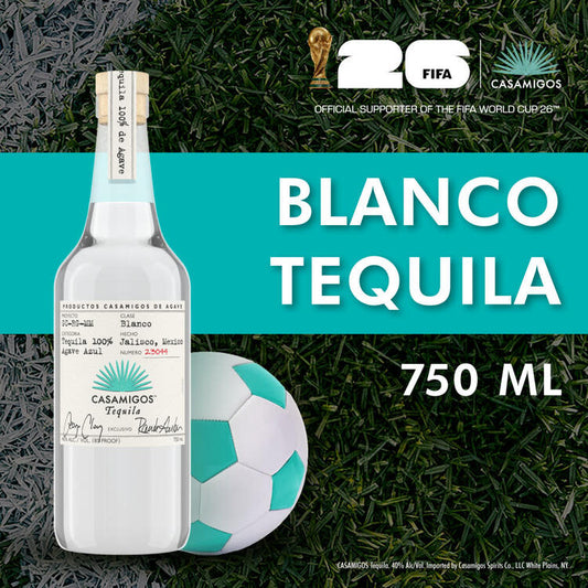 Casamigos Tequila Blanco 80 - 750ML - Front