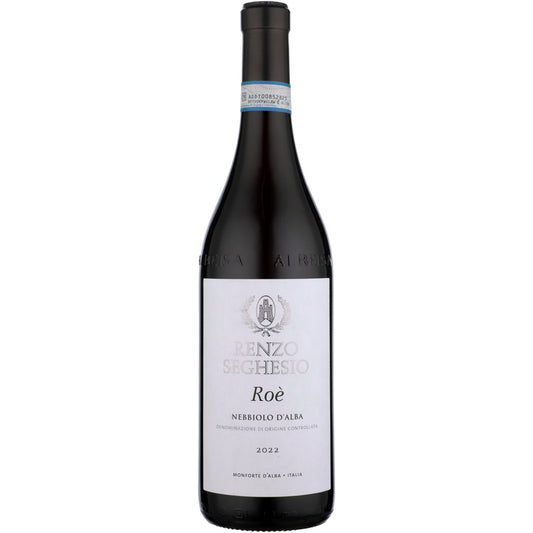 Renzo Seghesio Nebbiolo D'Alba Roe 2022 - 750ML - Front