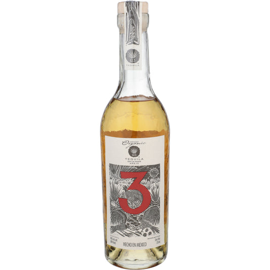 123 Tequila Anejo 80 - 375ML - Front