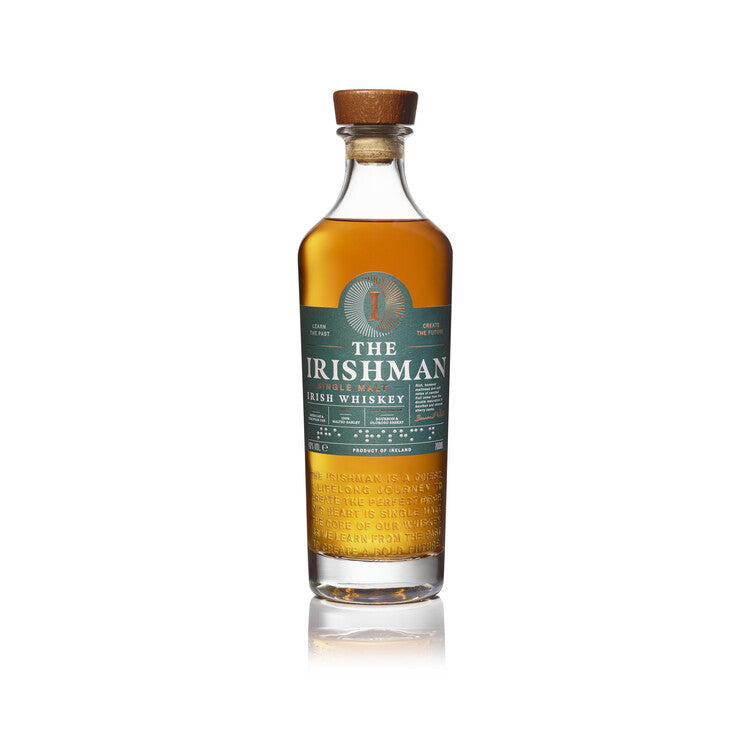 The Irishman Single Malt Irish Whiskey 80 - 750ML - Front