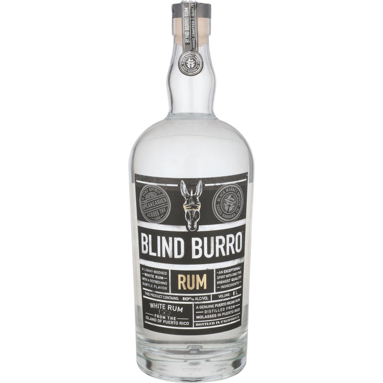 Blind Burro Light Rum 80 - 1.0L - Front