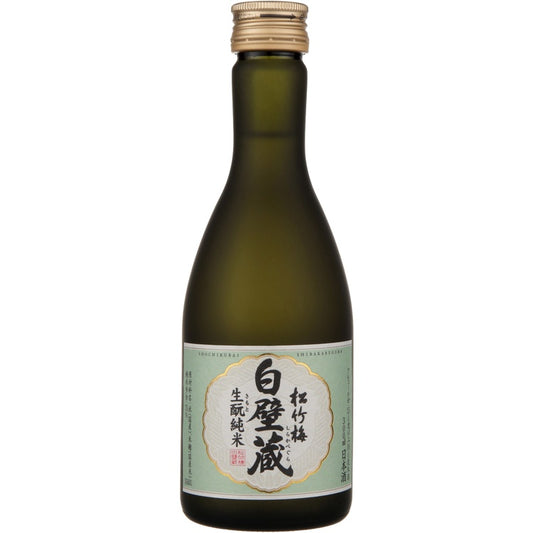 Sho Chiku Bai Junmai Sake Kimoto Shirakabegura - 300ML - Front