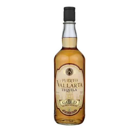 Puerto Vallarta Tequila Gold 80 - 750ML - Front