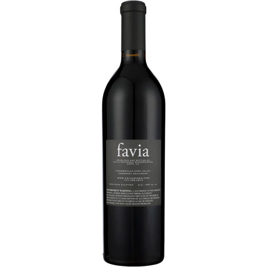 Favia Cabernet Sauvignon Coombsville 2021 - 750ML - Back