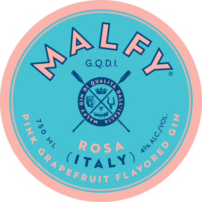 Malfy Sicilian Pink Grapefruit Flavored Gin Rosa 82 - 750ML