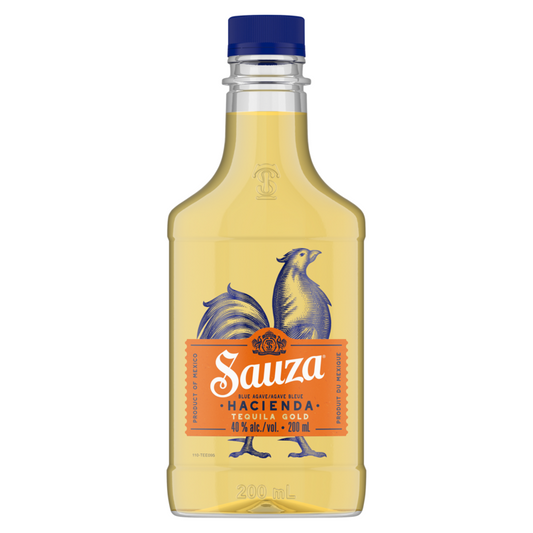 Sauza Hacienda Tequila Gold 80 - 200ML - Front