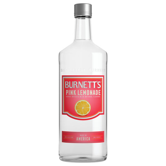 Burnett's Pink Lemonade Flavored Vodka 60 - 750ML - Front