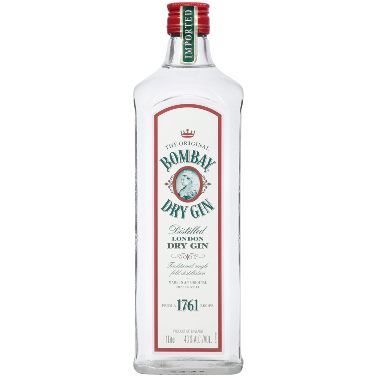 Bombay London Dry Gin 86 - 1.0L - Front