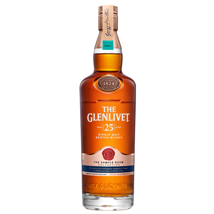 The Glenlivet Single Malt Scotch Xxv 25 Yr 86 With Carton - 750ML - Front