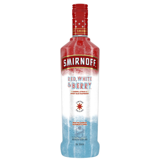 Smirnoff Red White & Berry Flavored Vodka 60 - 750ML - Front