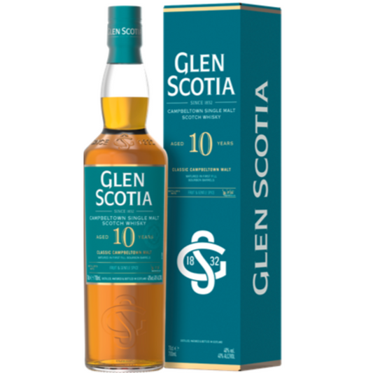 Glen Scotia Single Malt Scotch 10 Yr 80 - 750ML - Front