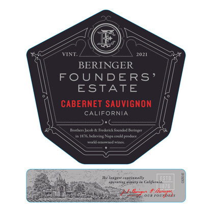 Beringer Founders' Estate Cabernet Sauvignon California - 1.5L