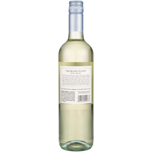 Smoking Loon Pinot Grigio California - 750ML - Back