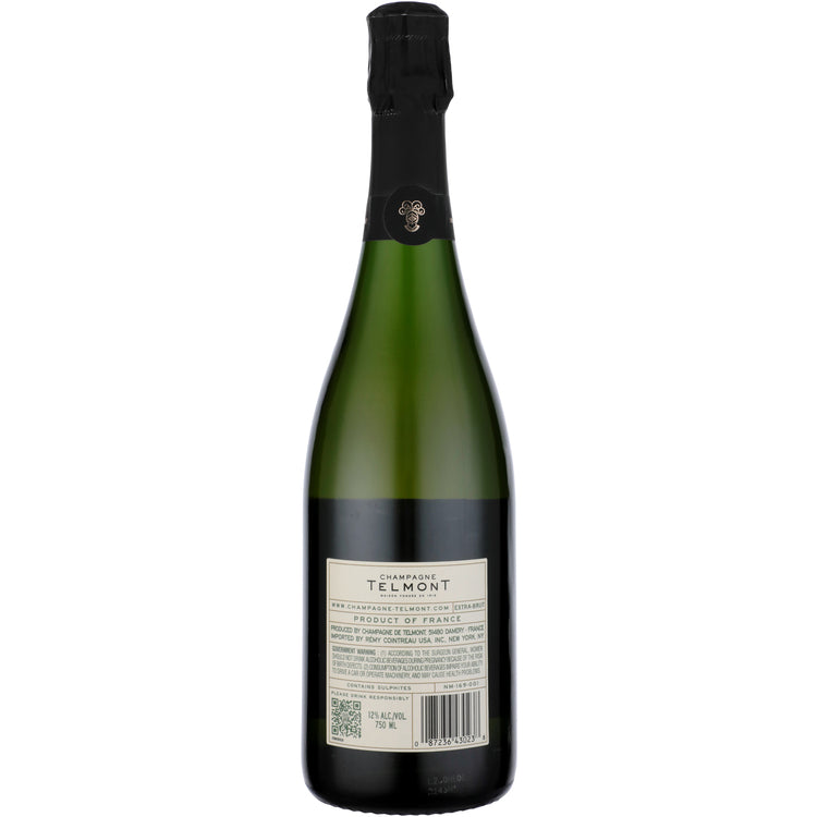 Telmont Champagne Extra Brut Vinotheque 1990 - 750ML - Back
