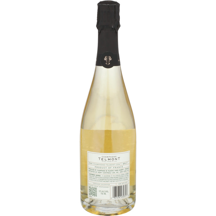 Telmont Champagne Extra Brut Blanc De Blancs Millesime 2014 - 750ML - Back