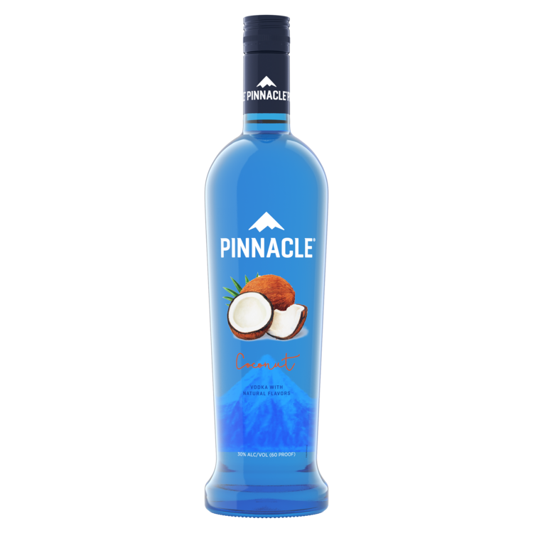 Pinnacle Coconut Flavored Vodka 60 - 750ML - Front