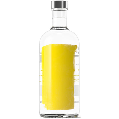 Absolut Lemon Flavored Vodka Citron 80 - 50ML - Back