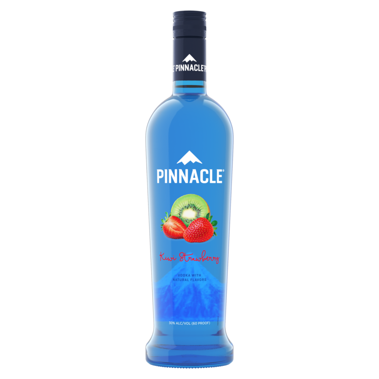Pinnacle Kiwi Strawberry Flavored Vodka 60 - 750ML - Front