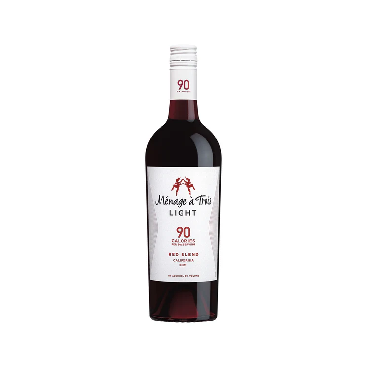 Menage A Trois Light Red Blend California - 750ML - Front
