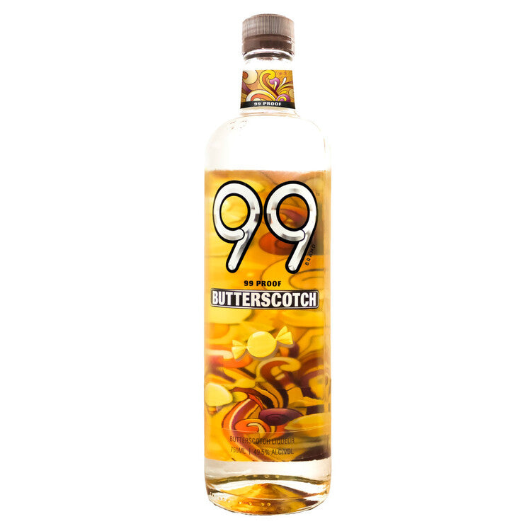 99 Brand Butterscotch Schnapps 99 - 750ML - Front