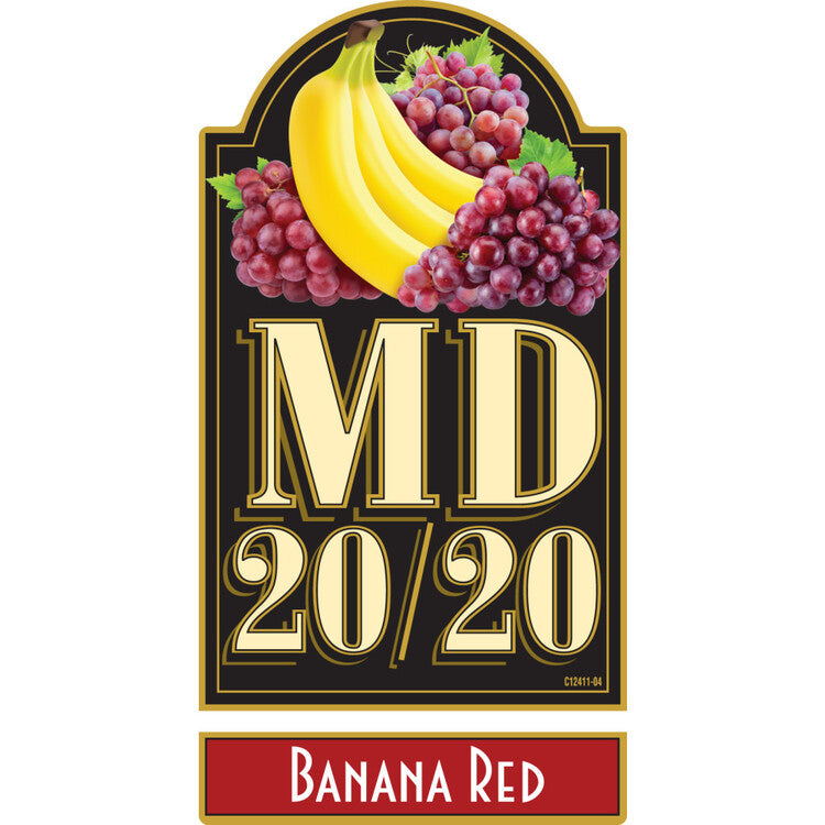 Md 20/20 Banana Red - 750ML - Front Label